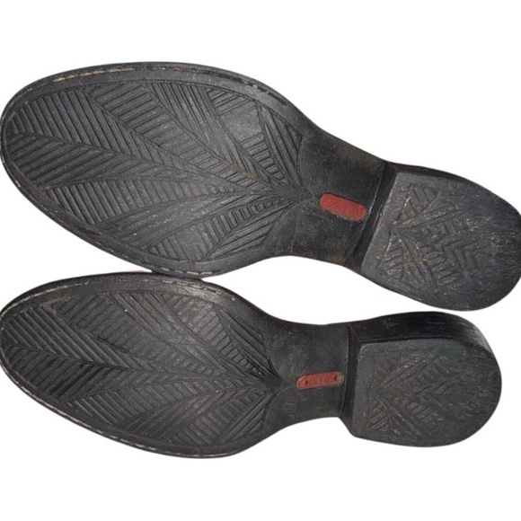 Durango Pink Western Cowboy Boots Kids Size Medium 3.5D Leather Stitch Detail - Picture 6 of 7